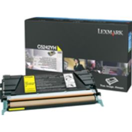 Toner d'origine Lexmark C524H3YG - jaune