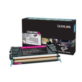 Toner d'origine Lexmark C748H3MG - magenta