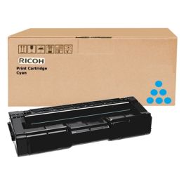 Toner d'origine Ricoh 406480 / SPC 310 HE - cyan