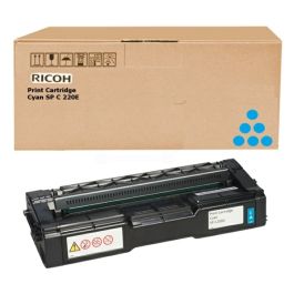 Toner d'origine Ricoh 407544 - cyan