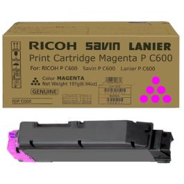 Toner d'origine Ricoh 408316 / P C600 - magenta