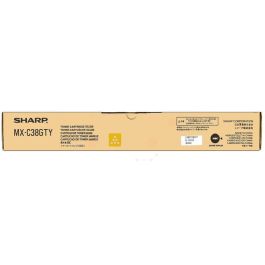 Toner d'origine Sharp MXC38GTY - jaune