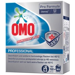 OMO Lessive en poudre Professional Disinfectant, 90 lavages
