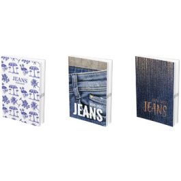 OXFORD Agenda scolaire JEANS, 2026/2027, assorti x6