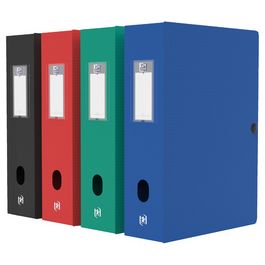 Oxford Boîte de classement Memphis, dos: 400 mm, assorti x12