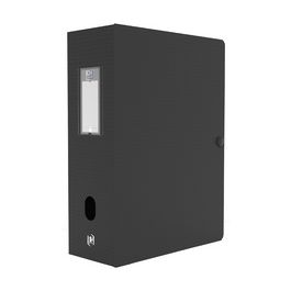 Oxford Boîte de classement Memphis, dos de 40 mm, noir