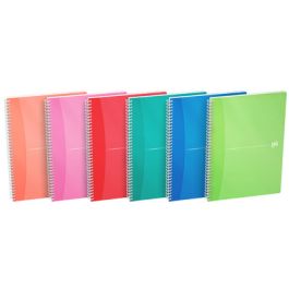 Oxford Cahier à spirale "My Colours", A4, quadrillé