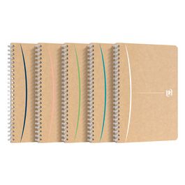 Oxford Cahier à spirales TOUAREG, A5, ligné, 90 pages