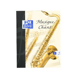 Oxford Cahier de musique et chant, A4, seyès, 24 + 24 pages