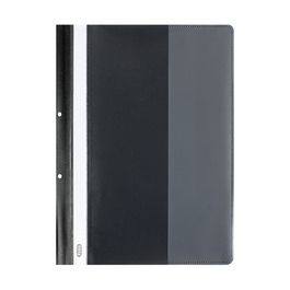 Oxford Chemise de rangement à lamelle avec soufflet, noir