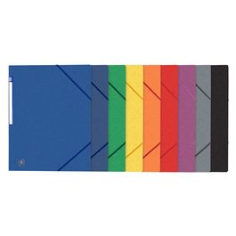 Oxford Chemise simple à élastique Top File+, A4, assorti x10