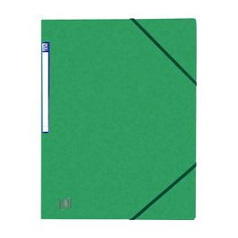 Oxford Chemise simple à élastique Top File+, A4, vert