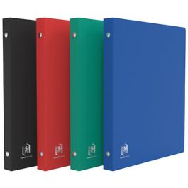 Oxford Classeur Memphis souple, PP, 170 x 220 mm, 2 anneaux x20