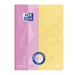 Oxford Collegeblock DUO Touch, A4+, rosa / gelb