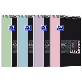 Oxford Etudiants Bloc-notes à spirale EASYNOTES Pastel, A4+