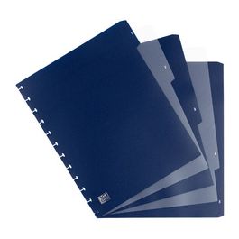 Oxford Intercalaires vario-zipp, 5 touches, 245 x 316 mm