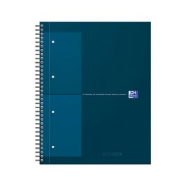 Oxford International Cahier NOTEBOOK, A4, ligné, pétrole