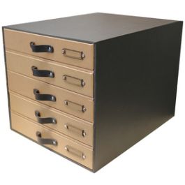 Oxford Module de classement "Savana", A4, en carton, naturel