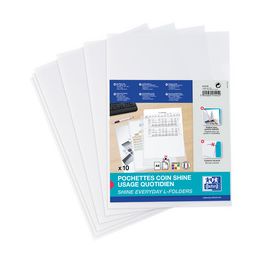 Oxford Pochette transparente Premium, A4, PP, transparent