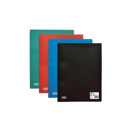 Oxford Protège-documents INITIAL, A4, 40 pochettes, noir