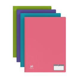 Oxford Protège-documents Memphis, A4, 20 pochettes, assorti x10