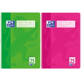 Oxford Schulheft "Touch", DIN A4, Lineatur 25, pink