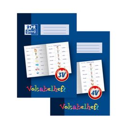 Oxford Vokabelheft, Lineatur: 4V, DIN A4, 16 Blatt