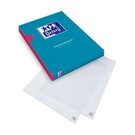Oxford pochette transparente Standard, format A4, en PP
