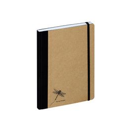 PAGNA Carnet "Pur", A6, quadrillé, naturel