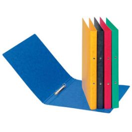 PAGNA Classeur 2 anneaux, en carton, jaune