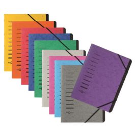 PAGNA Ordnungsmappe "Sorting File", 7 Fächer, grün