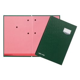 PAGNA Parapheur "DE LUXE", A4,  10 compartiments, vert