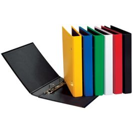 PAGNA classeur à anneaux "Basic Colours", bleu, format A5,