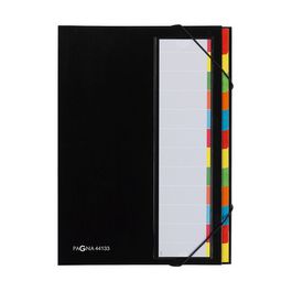 PAGNA trieur DESKORGANIZER Color, 12 poches, noir