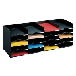 PAPERFLOW Station de tri Formularbox, 20 compartiments, noir