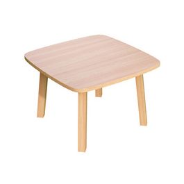PAPERFLOW Table d'appoint WOODY, en bois massif, hêtre