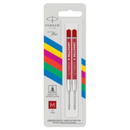 PARKER Recharge pour stylo à bille QUINKflow ECO, M, rouge