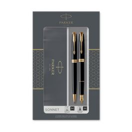 PARKER Set de stylos SONNET Laque Noire G.T.
