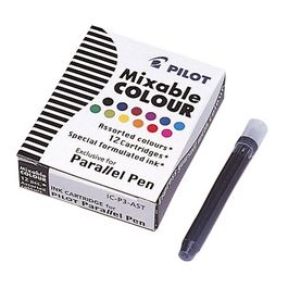 PILOT Cartouche d'encre pour stylo Parallel Pen, turquoise