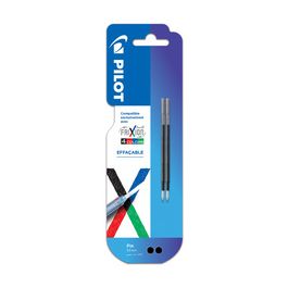 PILOT Mine de rechange FRIXION 4 COLORS, blister de 2, bleu
