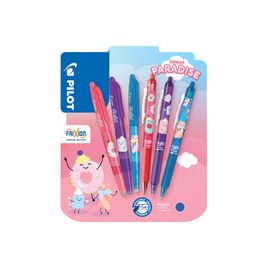 PILOT Stylo roller FRIXION BALL 07 Fancy Winter,blister de 6