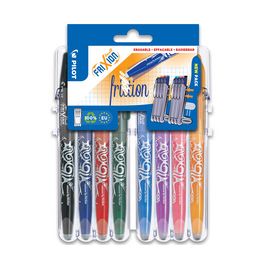 PILOT Stylo roller FRIXION BALL 07 Set2Go, étui de 8