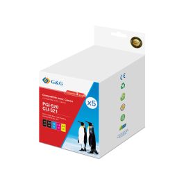 Cartouche haut de gamme compatible Canon 2933B008 / CLI-521 BK - noire