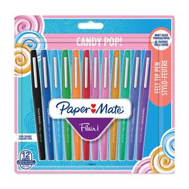 Paper:Mate Stylo feutre Flair "Candy Pop", étui de 12