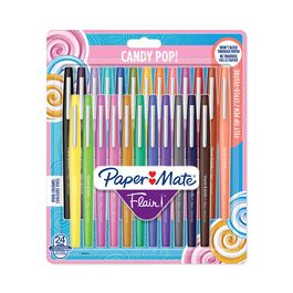 Paper:Mate Stylo feutre Flair "Candy Pop", étui de 24