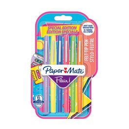 Paper:Mate Stylo feutre Flair RETRO, étui de 6