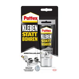 Pattex Colle forte "Coller au lieu de percer" TRANSPARENT