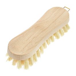 Peggy Perfect Brosse à récurer, bois naturel, forme de 8