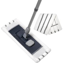 Peggy Perfect Set de balai à frange, manche télescopique