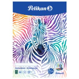 Pelikan Bloc à dessin C 2/10, A2, 100 g/m2, 10 feuilles